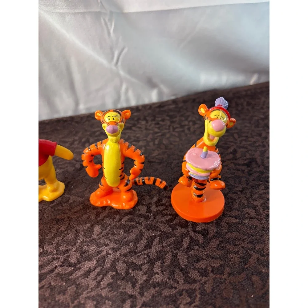 Disney Winnie‎ the Pooh Tigger Birthday Cake Topper Figures Applause DecoPac 4pc